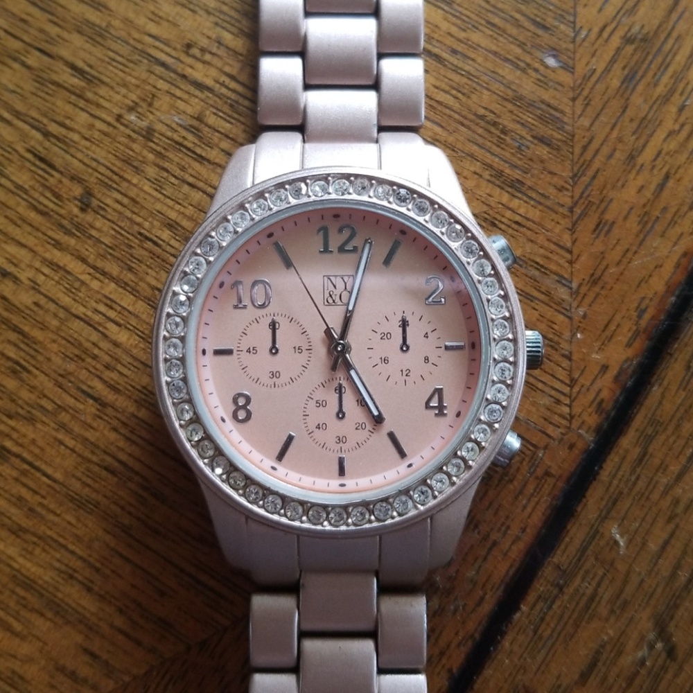 Ny and Co Rose Gold Watch